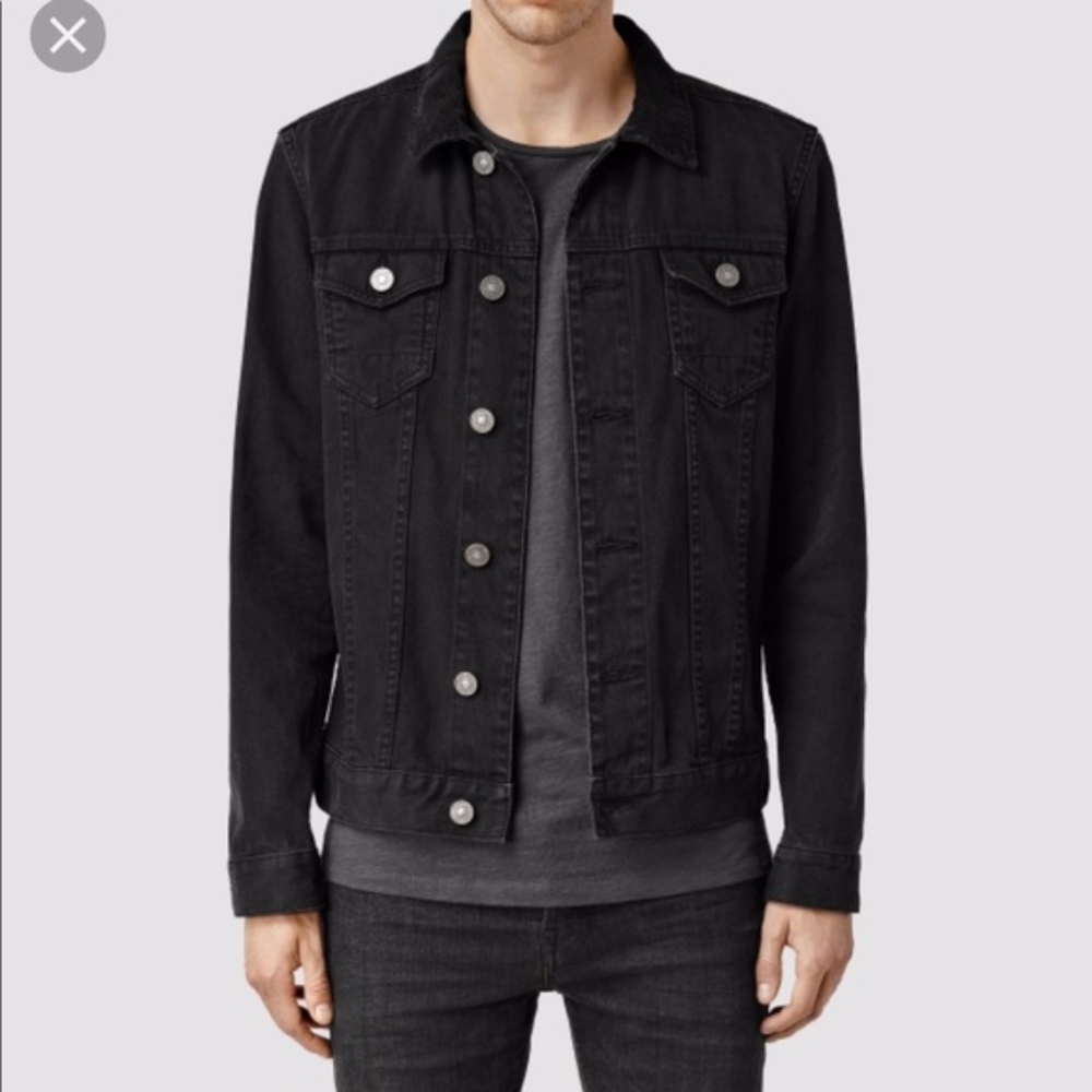Men’s Allsaints Bond denim jacket XS